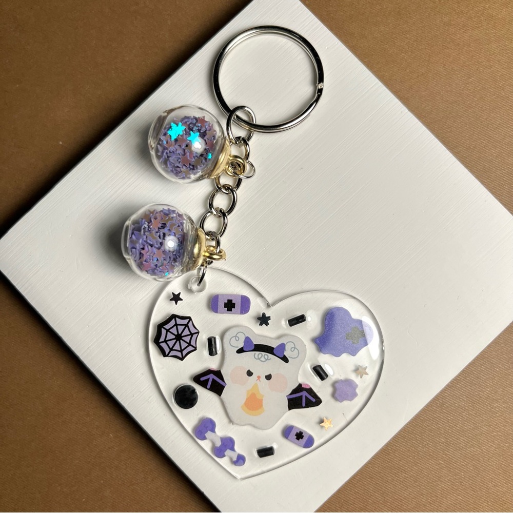 Handmade Acrylic Cute Keychain